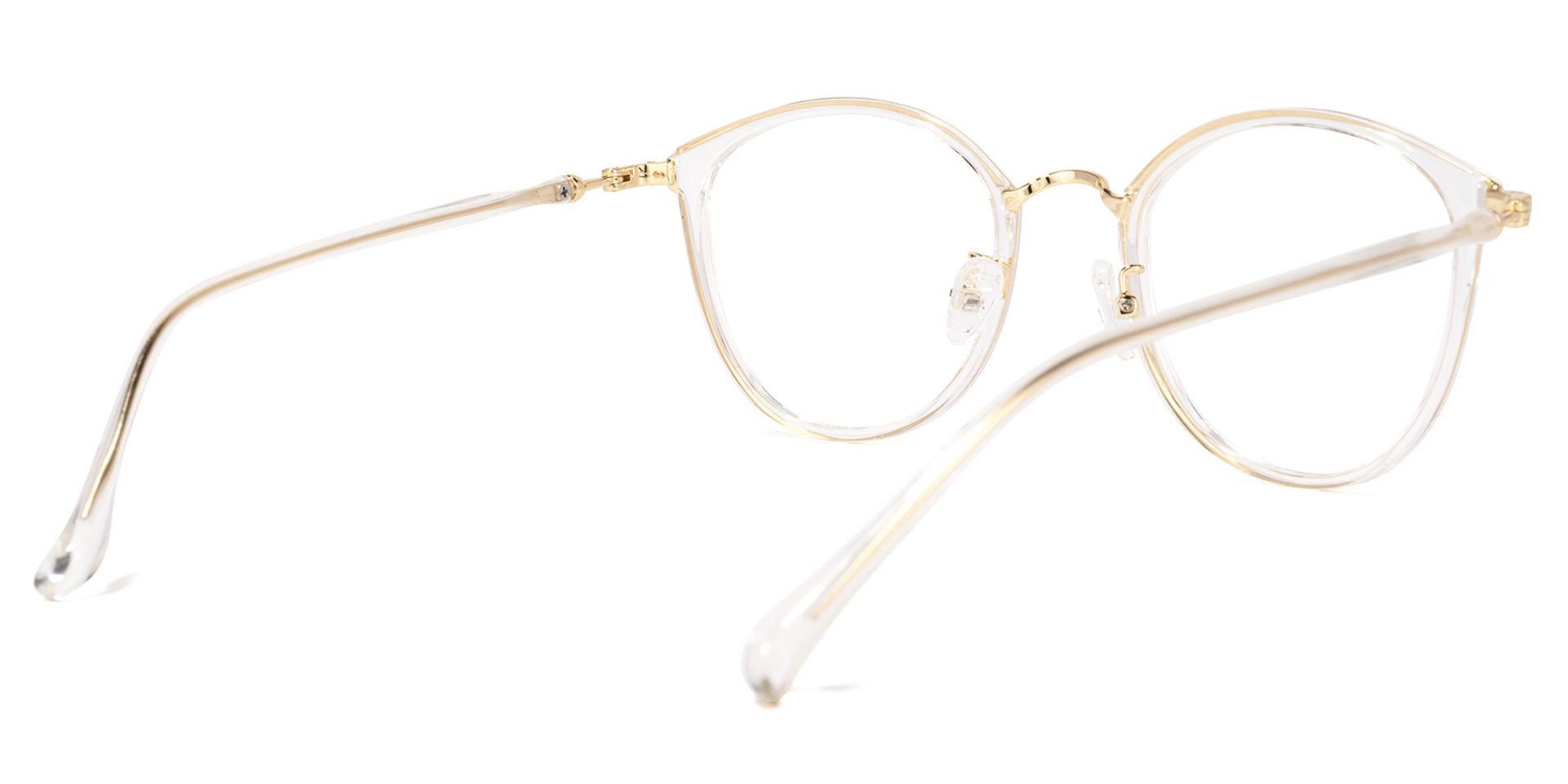 Basilia Gold Cateye Brille3