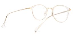 Basilia Gold Cateye Brille3