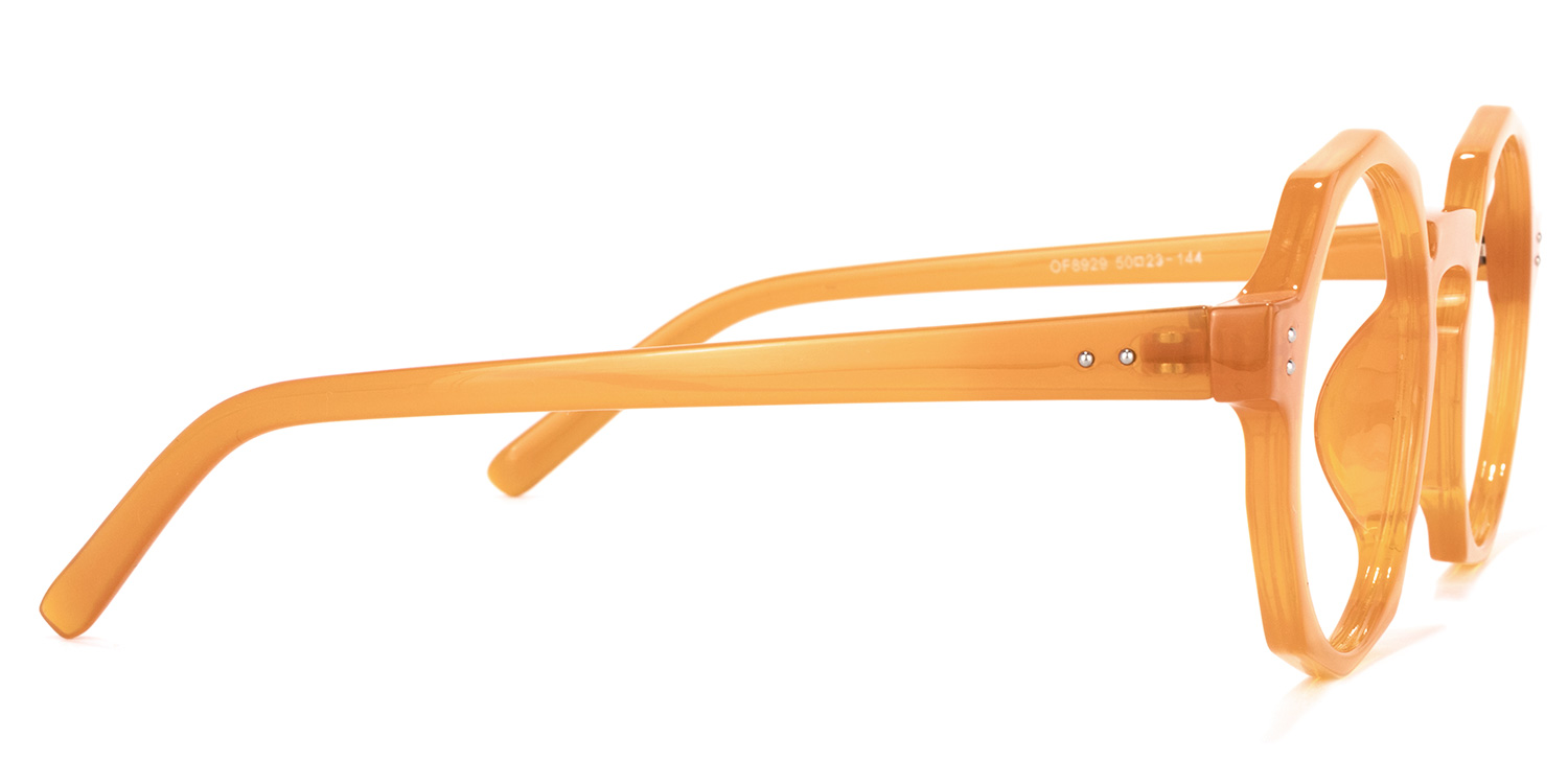 Goodwin Gelbe Geometrische Brille3