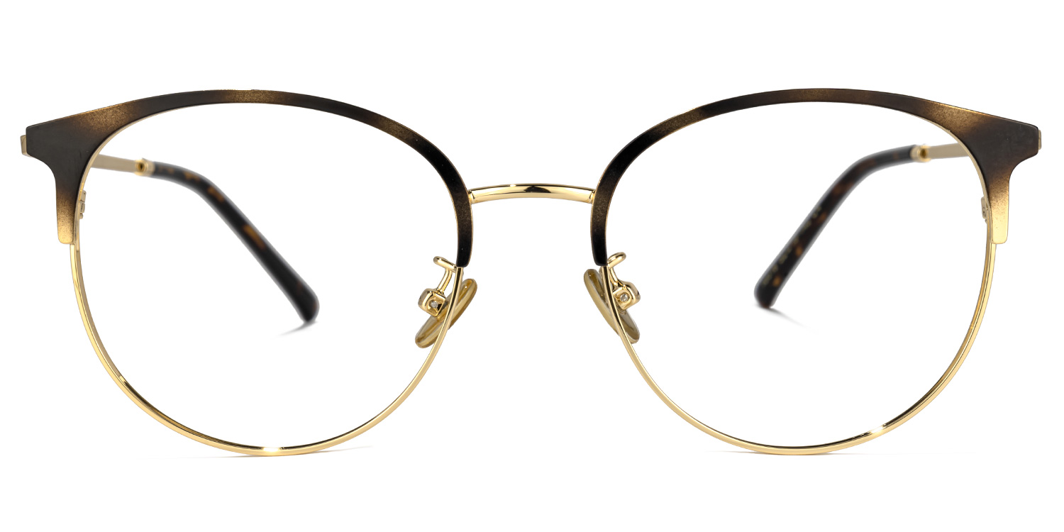Fanni Gold Browline Brille0