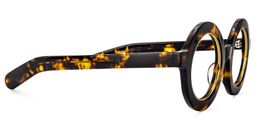 Calhoun Tortoise Rund Brille3