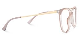 Ablewhite Hellbraun Cateye Brille3