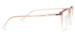Mander Rosa Klar Quadratisch Brille2