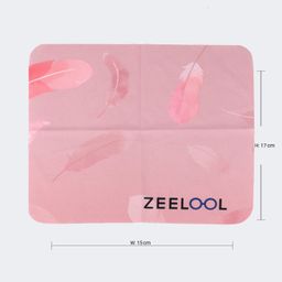 Dalia Rosa-Feder Brillenputztuch1