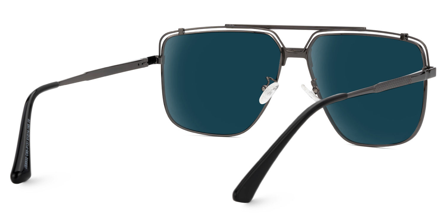 Arellano Grau Pilot Metall Sonnenbrille2