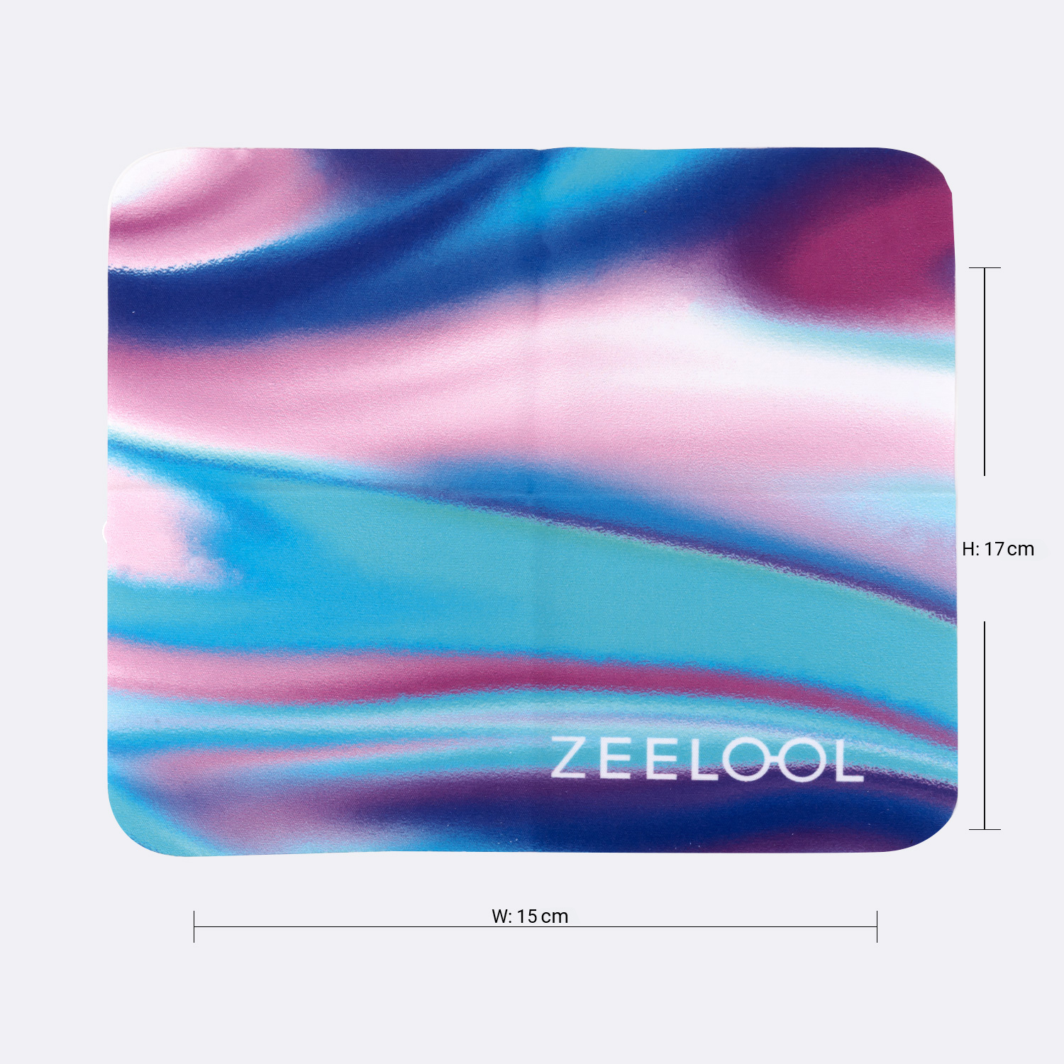 Dalia Blau-Neon Brillenputztuch2