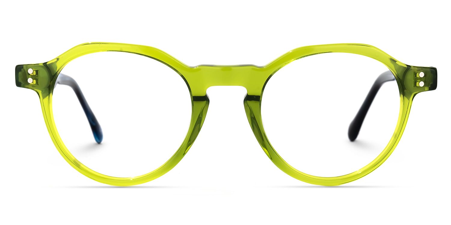 Plauen Grüne Runde Brille0