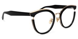 Laraine Schwarz Cat Eye Brille2