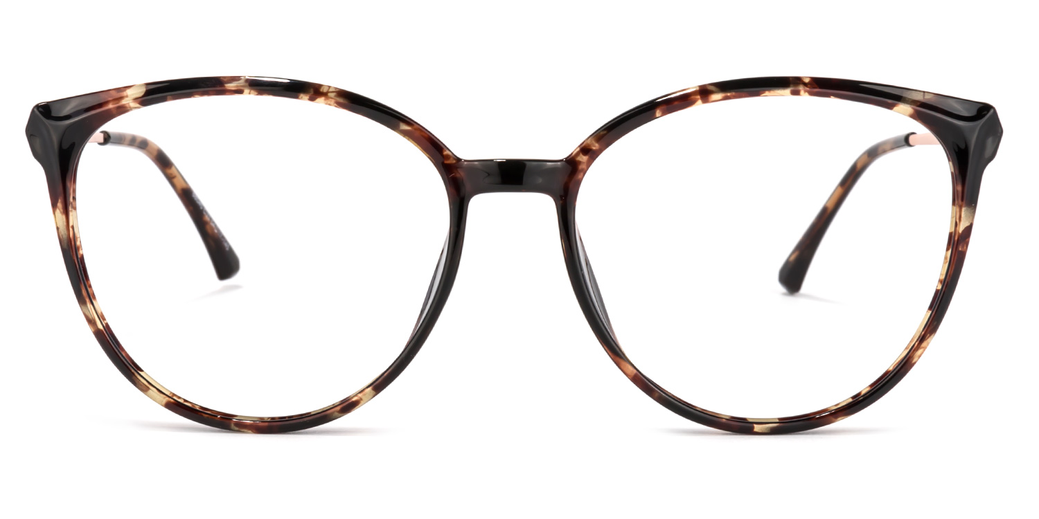 Omar Braun-Tortoise Cateye Brille