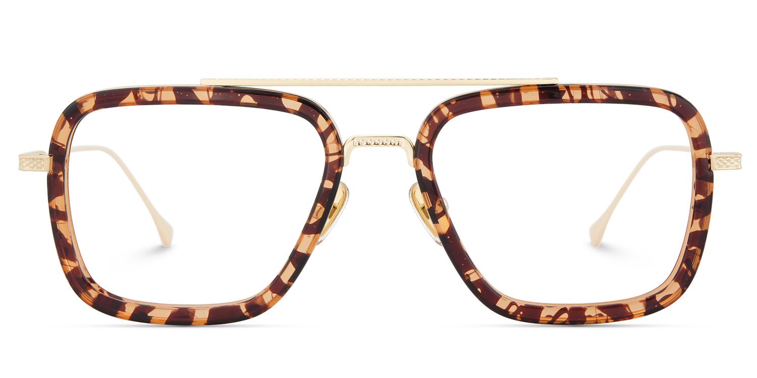 Gifford Tortoise Pilot Gemischte-Materialien Brille1