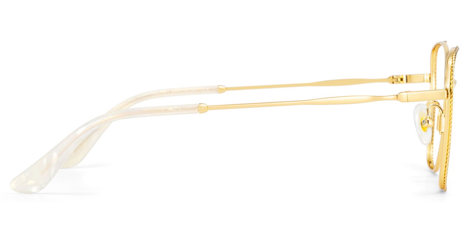 Kai Gold Schmetterling Metall Brille3