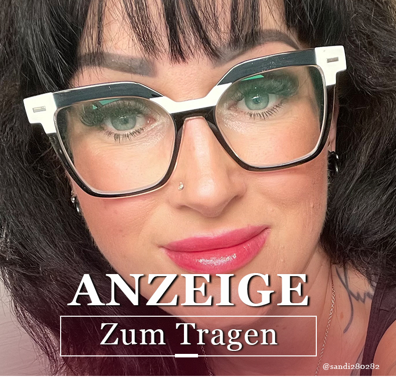 Nidia Schwarz-Weiß Quadratisch Brille
