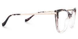 Adita Schwarz-Tortoise Cateye Brille3