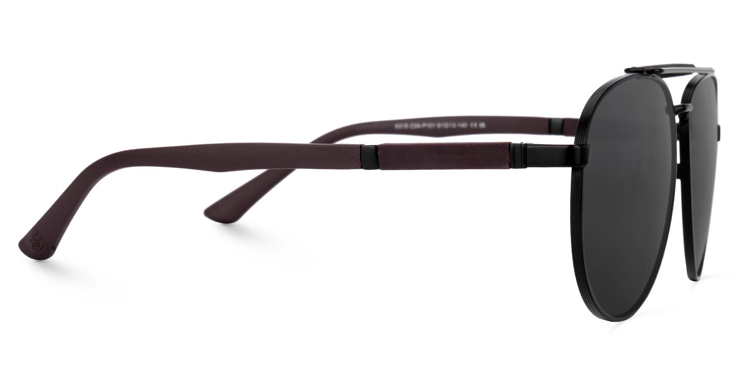 Nelly Schwarz Pilot Sonnenbrille3