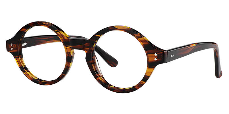 Giggs Braun-Tortoise Rund Brille1