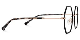 Matrika Schwarz Geometrisch Brille4