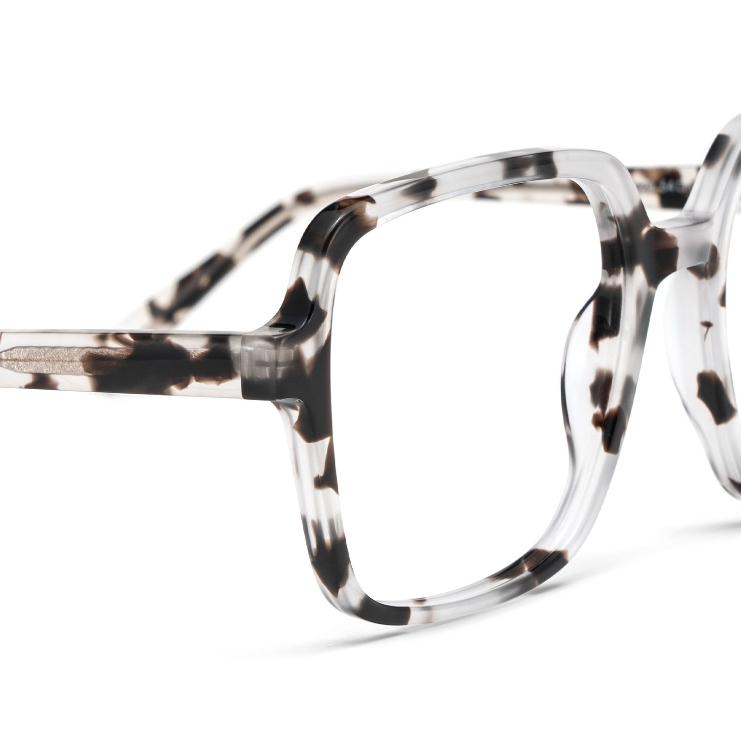 Ember Tortoise Quadratisch Acetat Brille6