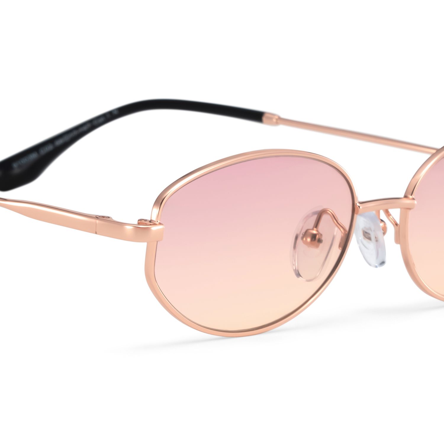 Ava Cat Eye Gold Sonnenbrillen für Damen und Herren | ZEELOOL4