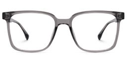 Contreras Grau Quadratisch Brille0