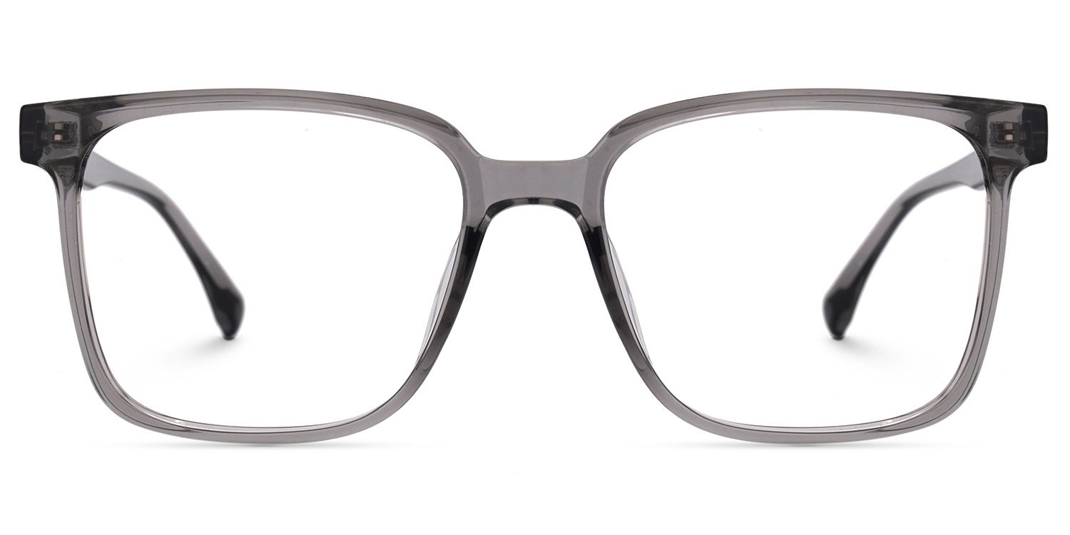 Contreras Grau Quadratisch Brille0