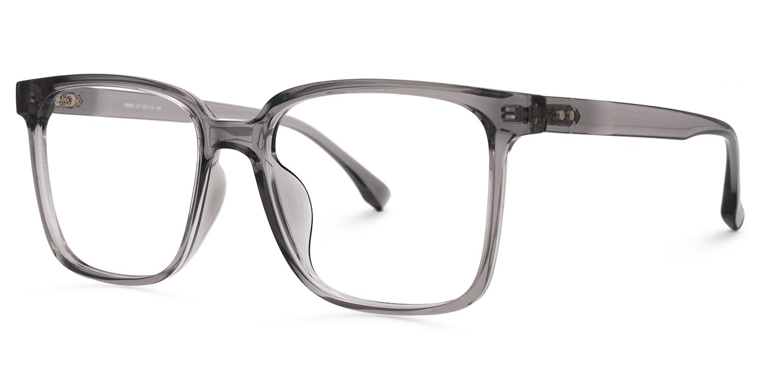 Contreras Grau Quadratisch Brille1