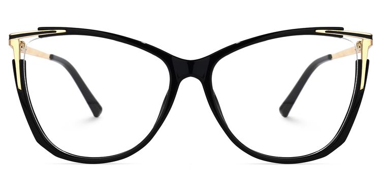 Pace Schwarz Cateye Brille