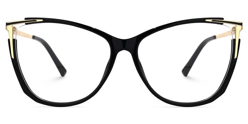Pace Schwarz Cateye Brille