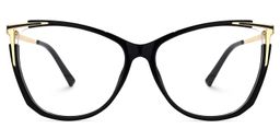 Pace Schwarz Cateye Brille1